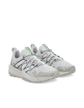 Zapatilla New Balance W Tektrel Gris/Flúor