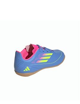 Bota Adidas J F50 Club IN Azul/Flúor