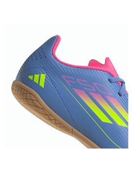 Bota Adidas J F50 Club IN Azul/Flúor