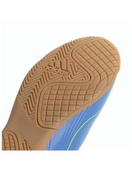 Bota Adidas J F50 Club IN Azul/Flúor