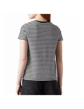 Camiseta Levis W Originals Red Tab Rayas Negro/BL
