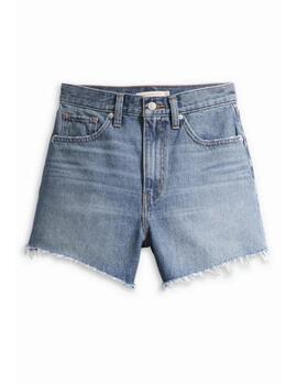 Mom Short Levis W Vaquero HW Azul Oscuro