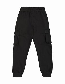 Pantalón Champion Y Cargo Negro