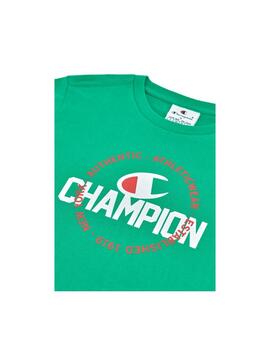 Conjunto Champion Y Set Verde/Gris