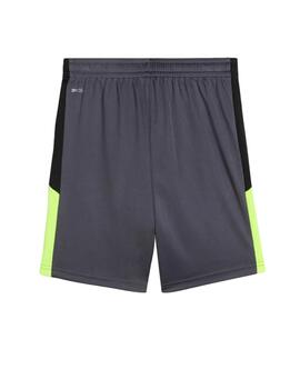 Short Puma J Individual Liga Training Gris/Flúor