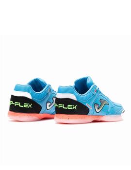 Bota Joma U Top Flex 2527 Indoor Sala Turquesa