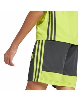 Short Adidas Y Tiro ES Gris/Flúor