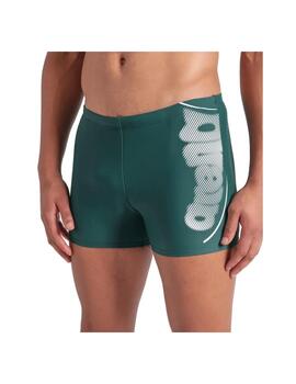 Bañador Arena Swim Boxer B-Glare Verde/Blanco