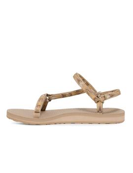 Sandalia Teva W Original Uni Slim ASW Beige