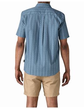 Camisa Patagonia M Go To Estampado Azul