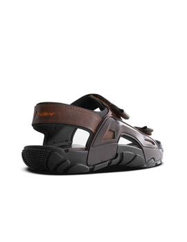 Sandalia Rider M Trek Negra/Marrón