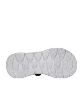 Sandalia Skechers M Go Walk Flex Slip-ins BKGY