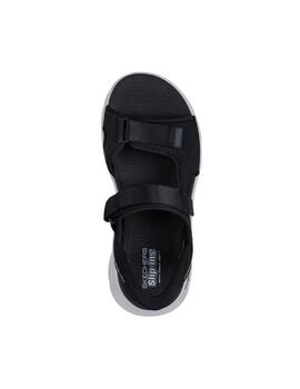 Sandalia Skechers M Go Walk Flex Slip-ins BKGY