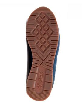 Zapatilla Munich Dash Premium azul y gris para hombre