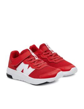 Zapatilla NB PS 578RD Bungee Lace Rojo/Blanco