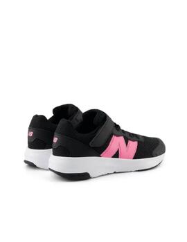 Zapatilla NB PS 578BP Bungee Lace Negro/Rosa