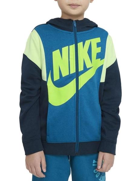 personal Presidente Correo Chaqueta Nike NSW Core Amplify Niño Azul