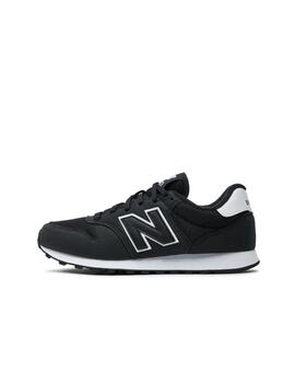 Zapatilla New Balance M 500EB2 Negro/Blanco