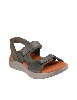 Sandalia Skechers M Go Walk Flex Slip-ins OLV