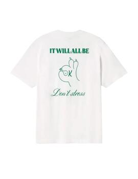 Camiseta Puma M Message Graphic Blanco/Verde