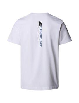 Camiseta TNF MN Vertical Blanco