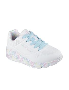 Zapatilla Skechers Kids Uno Lite Lovelly Luv WPTQ
