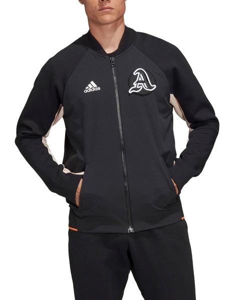 Resistencia Matemáticas Fructífero Chaqueta Adidas VRCT Hombre Negro