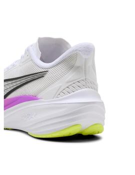 Zapatilla Puma M Darter Pro Blanco/Rosa/Amarillo