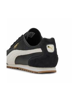 Zapatilla Puma U Arizona Retro Lea Negro/Blanco