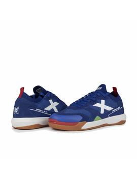Bota Munich M Gresca 2.0 01 Royal/Blanco