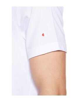 Camiseta Champion Basic Hombre Blanca