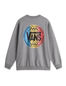 Sudadera Vans MN Retro Co Crew Gris