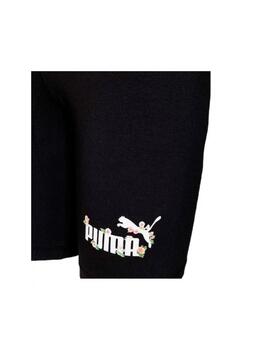 Short Bike Puma W BPPO Blank Negro/Flowers