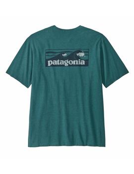 Camiseta Patagonia M Boardshort Logo Pocket Azul