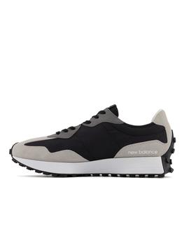 Zapatilla New Balance 327 Negro y Gris