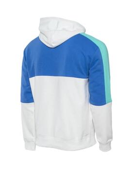 Sudadera Champion M Hooded Blanco/Verde/Azul