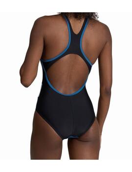 Bañador Arena Swim Waves Profile Mujer Negro