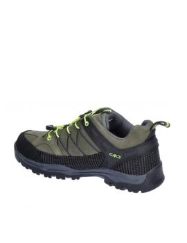 Zapatilla Trekking CMP Rigel Low WP K Azul/Acido