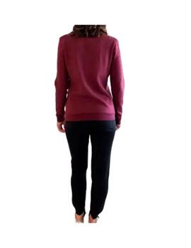 Chandal Puma W Bronze Full-Zip FL Granate/Negro
