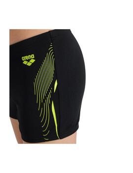 Bañador Arena Swim Boxer Graphic Niño Negro
