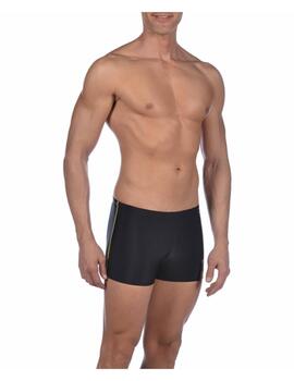 Bañador Arena Swim Boxer Hombre Negro/Amarillo