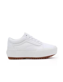 Vans Ols Skool Stacked Lona Blanca