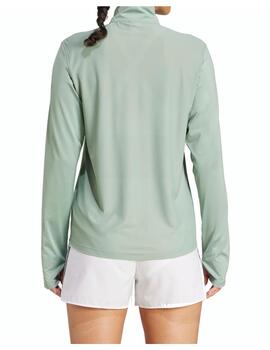 Sudadera Adidas W OTR B HZip Verde