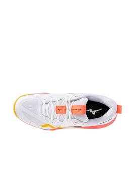 Zapatilla Mizuno M Wave Momentum Pro Indoor Blanco