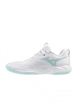 Zapatilla Mizuno W Wave Momentum Pro Indoor Blanco