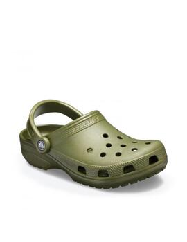 Zueco Crocs U Classic 309 Army Verde