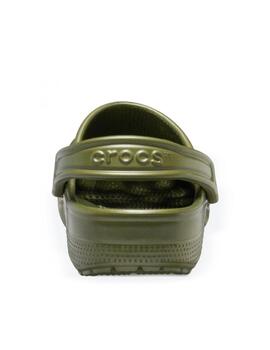 Zueco Crocs U Classic 309 Army Verde