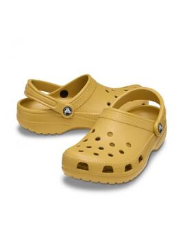 Zueco Crocs U Classic 76A Mostaza