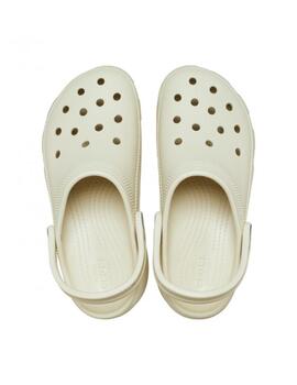 Zueco Crocs W Classic Platform 2Y2 Bone Arena