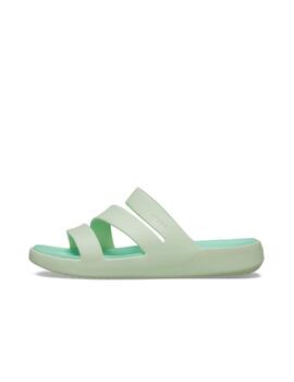 Chancla Crocs W Getaway Strappy 3YH Menta